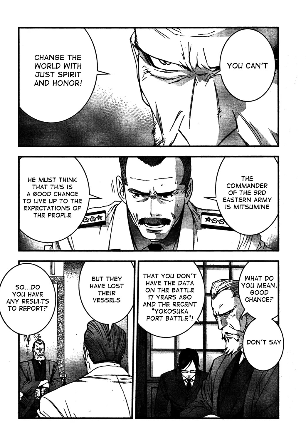 Aoki Hagane no Arpeggio Chapter 25 page 8 - Chapter 25