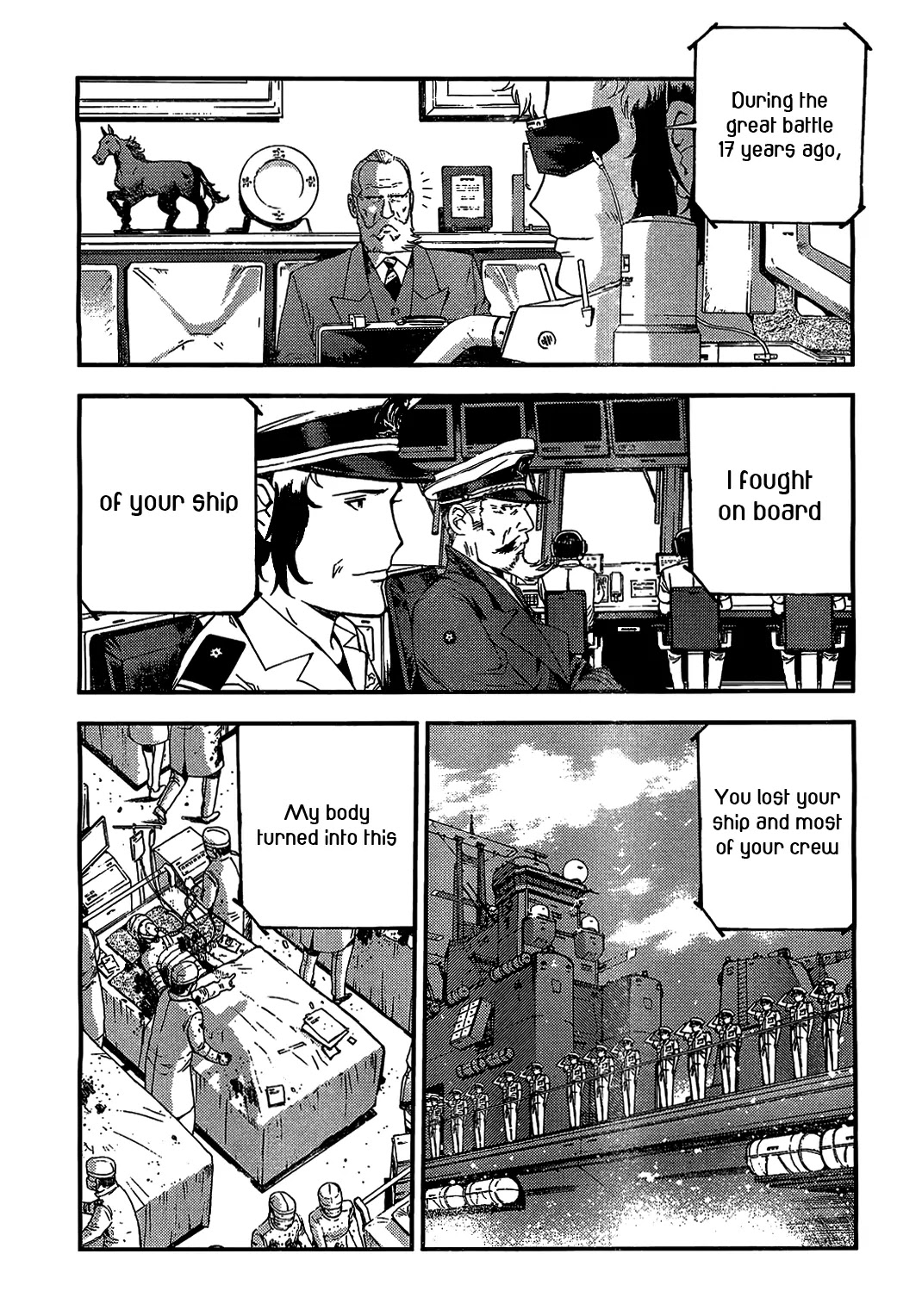 Aoki Hagane no Arpeggio Chapter 27 page 3 - Chapter 27