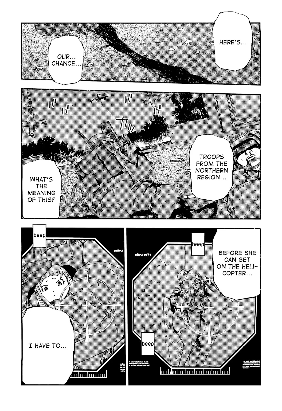 Aoki Hagane no Arpeggio Chapter 28 page 23 - Chapter 28