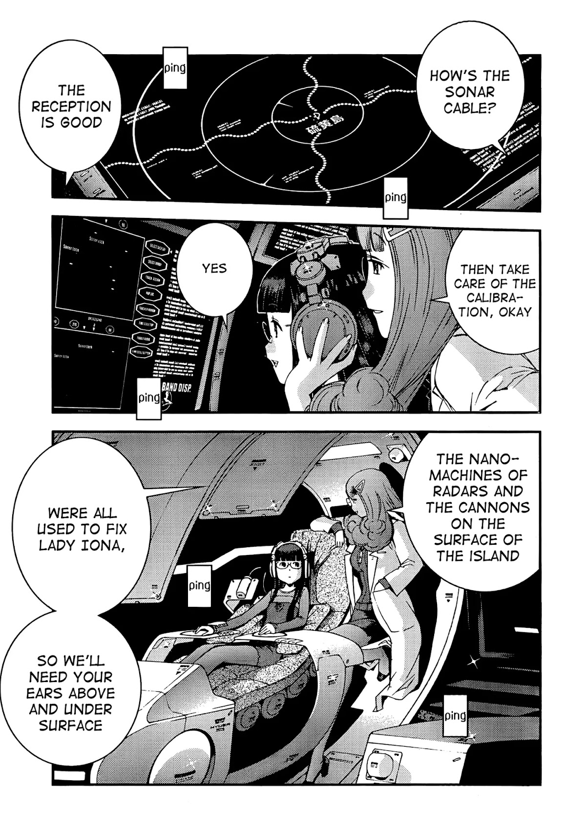 Aoki Hagane no Arpeggio Chapter 30 page 11 - Chapter 30