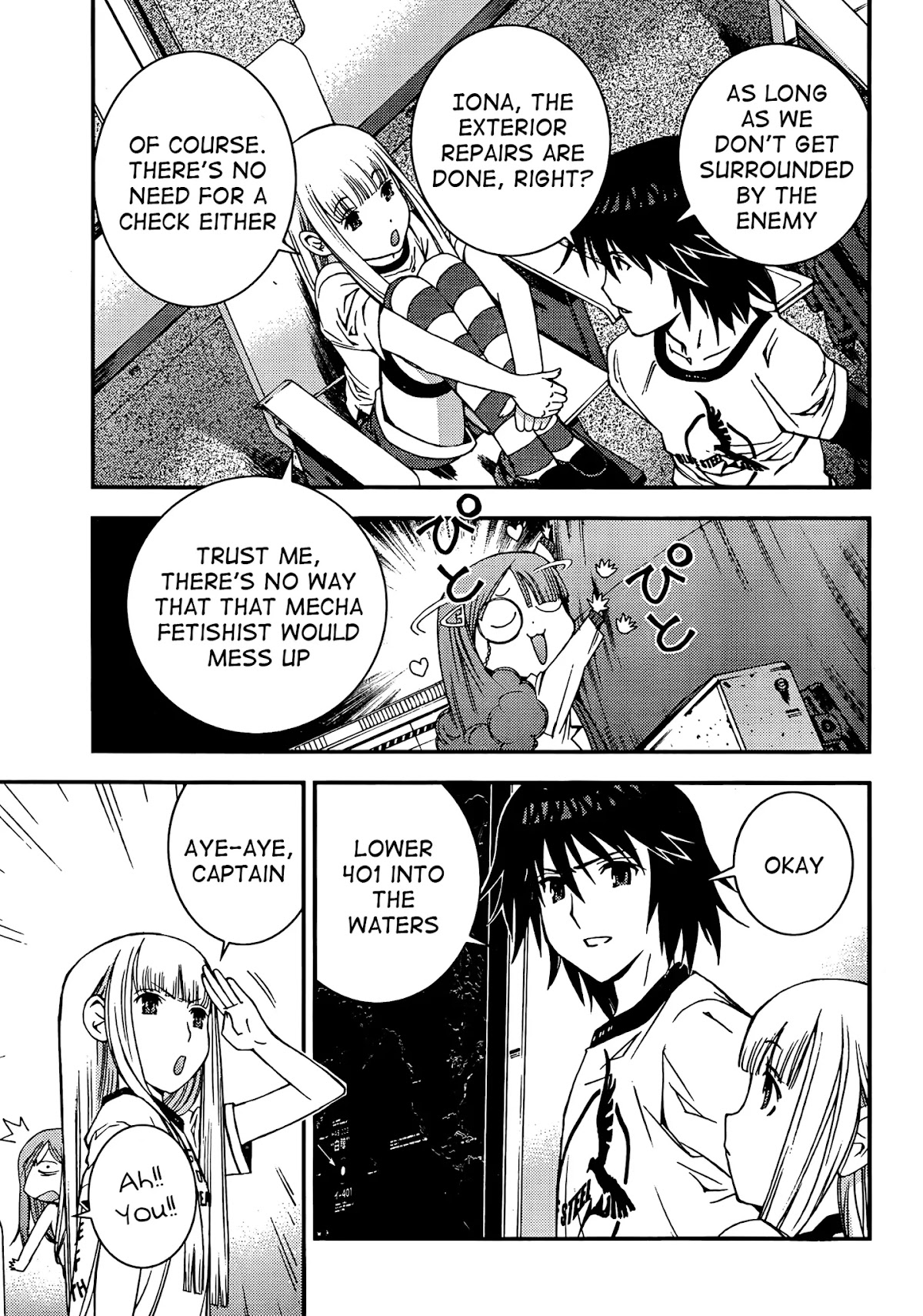 Aoki Hagane no Arpeggio Chapter 30 page 19 - Chapter 30