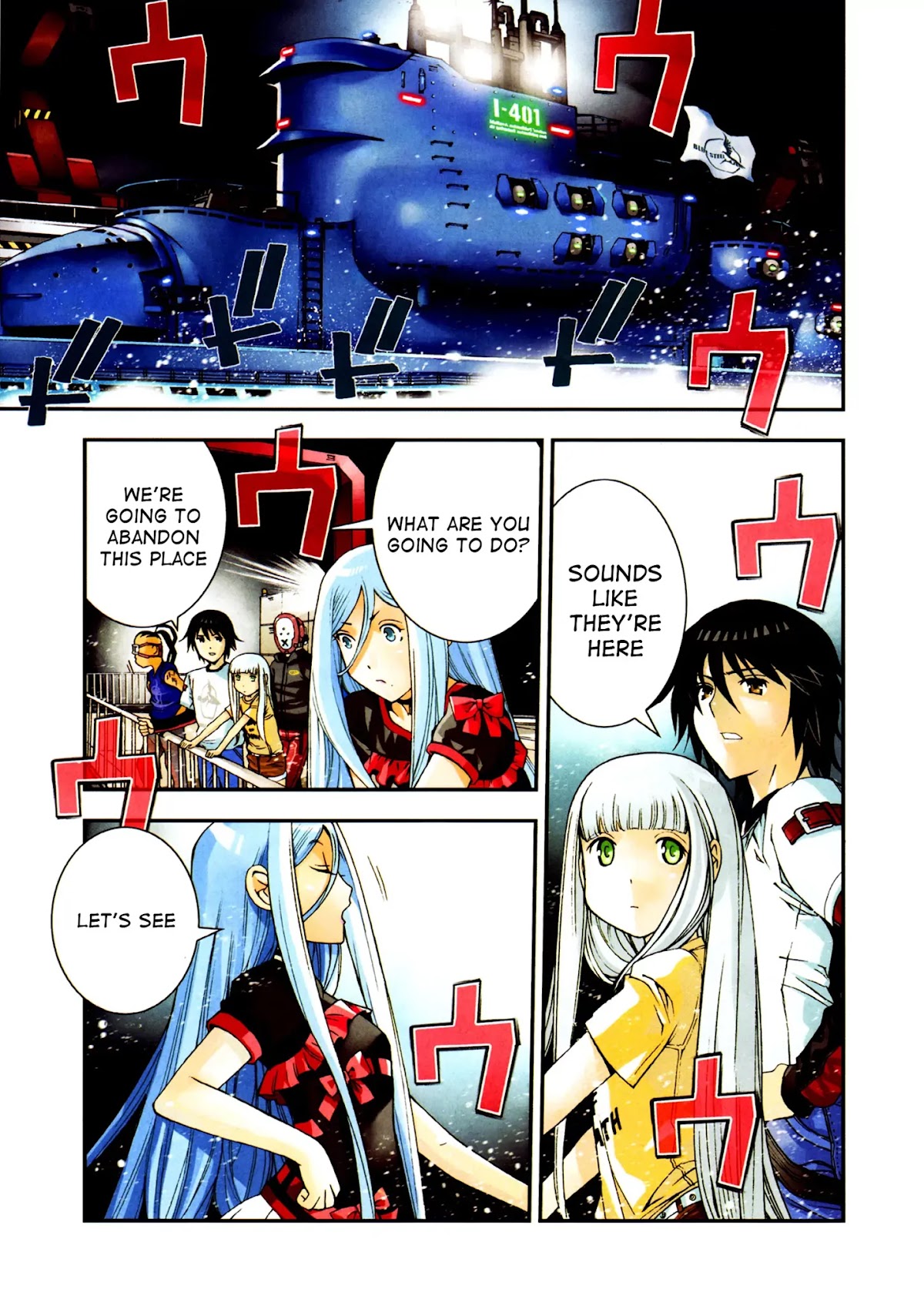 Aoki Hagane no Arpeggio Chapter 31 page 1 - Chapter 31
