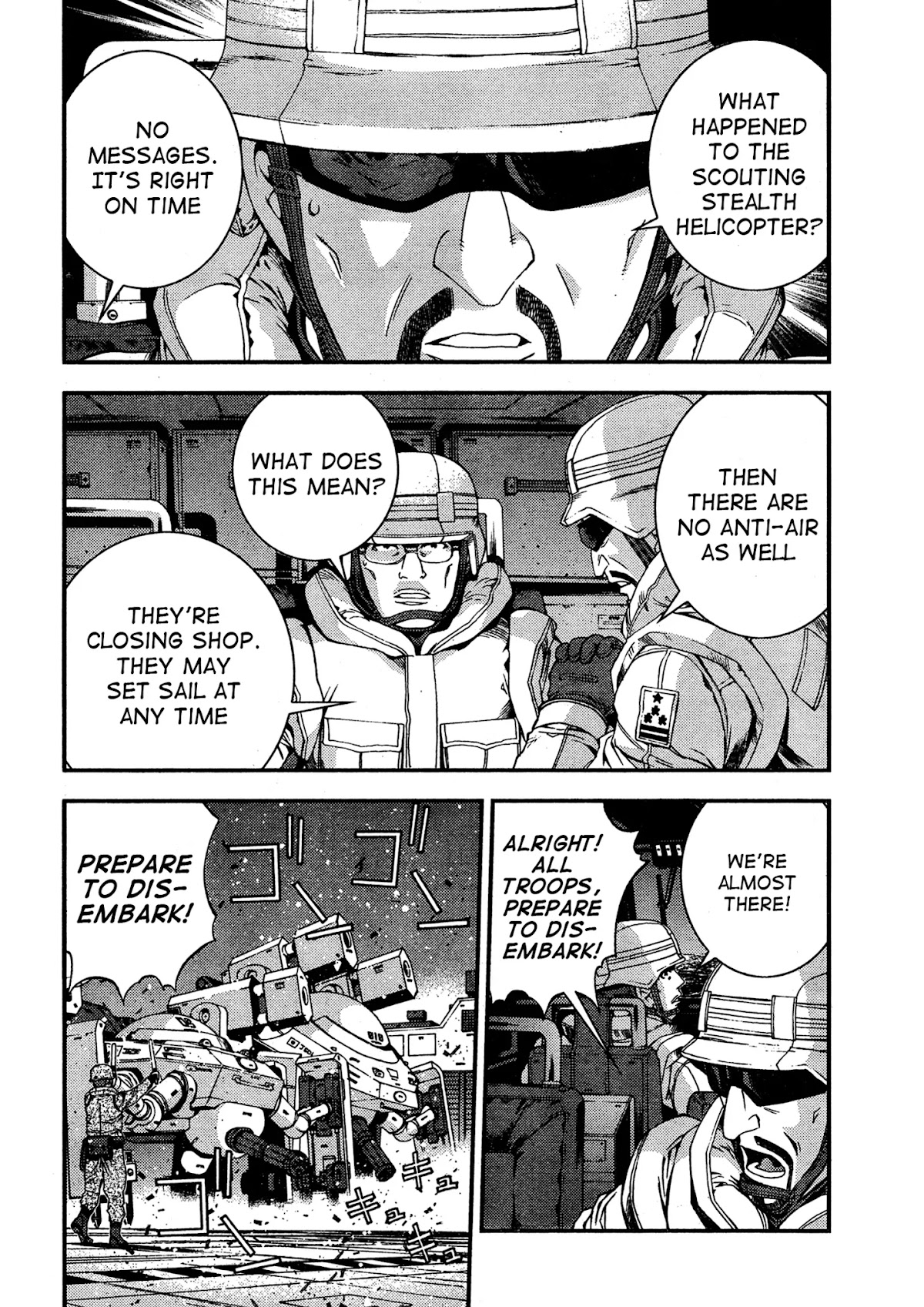 Aoki Hagane no Arpeggio Chapter 31 page 11 - Chapter 31
