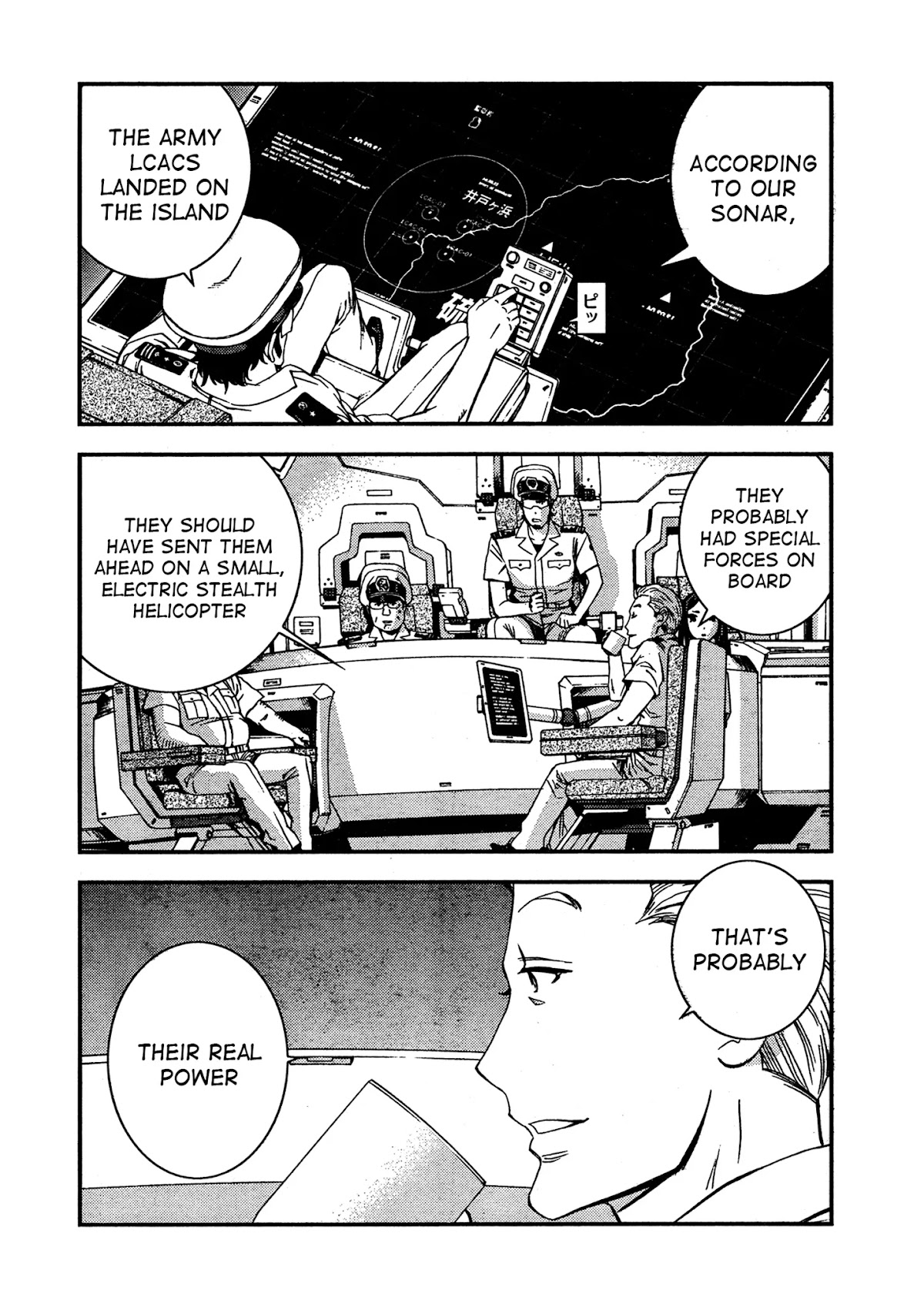 Aoki Hagane no Arpeggio Chapter 31 page 19 - Chapter 31