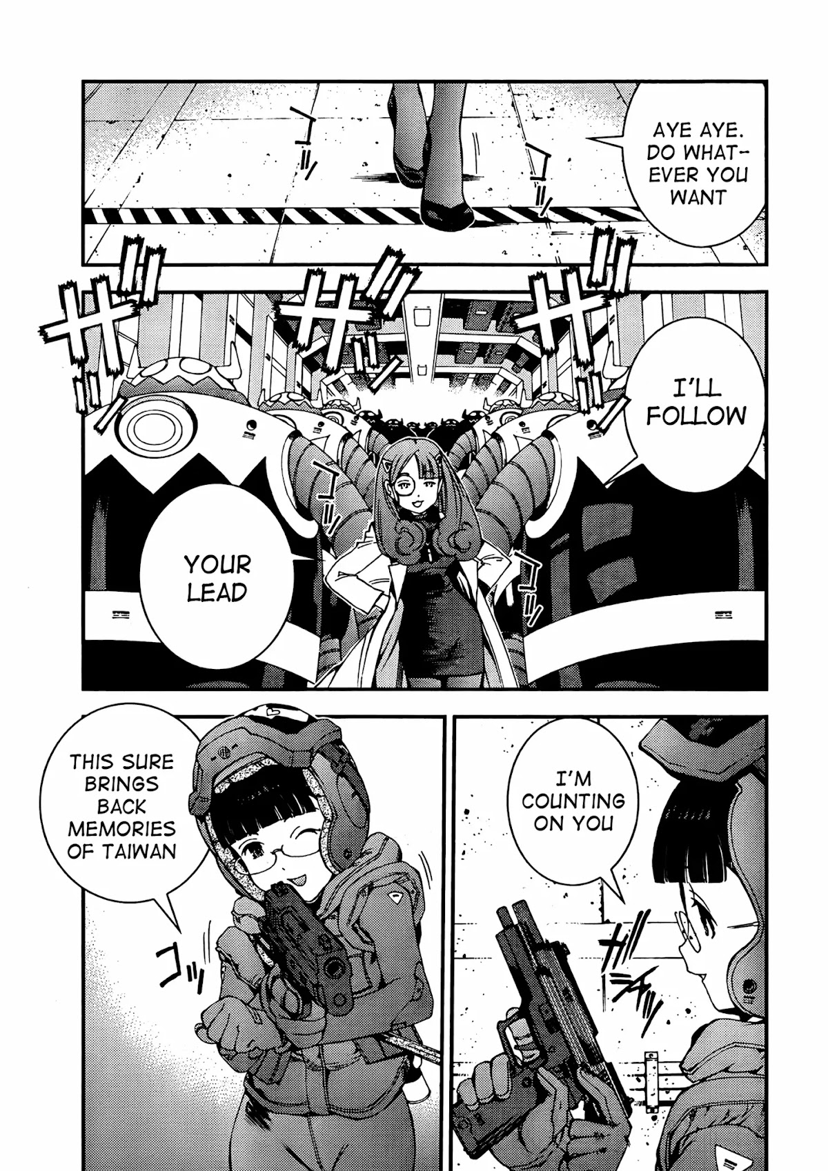Aoki Hagane no Arpeggio Chapter 32 page 16 - Chapter 32