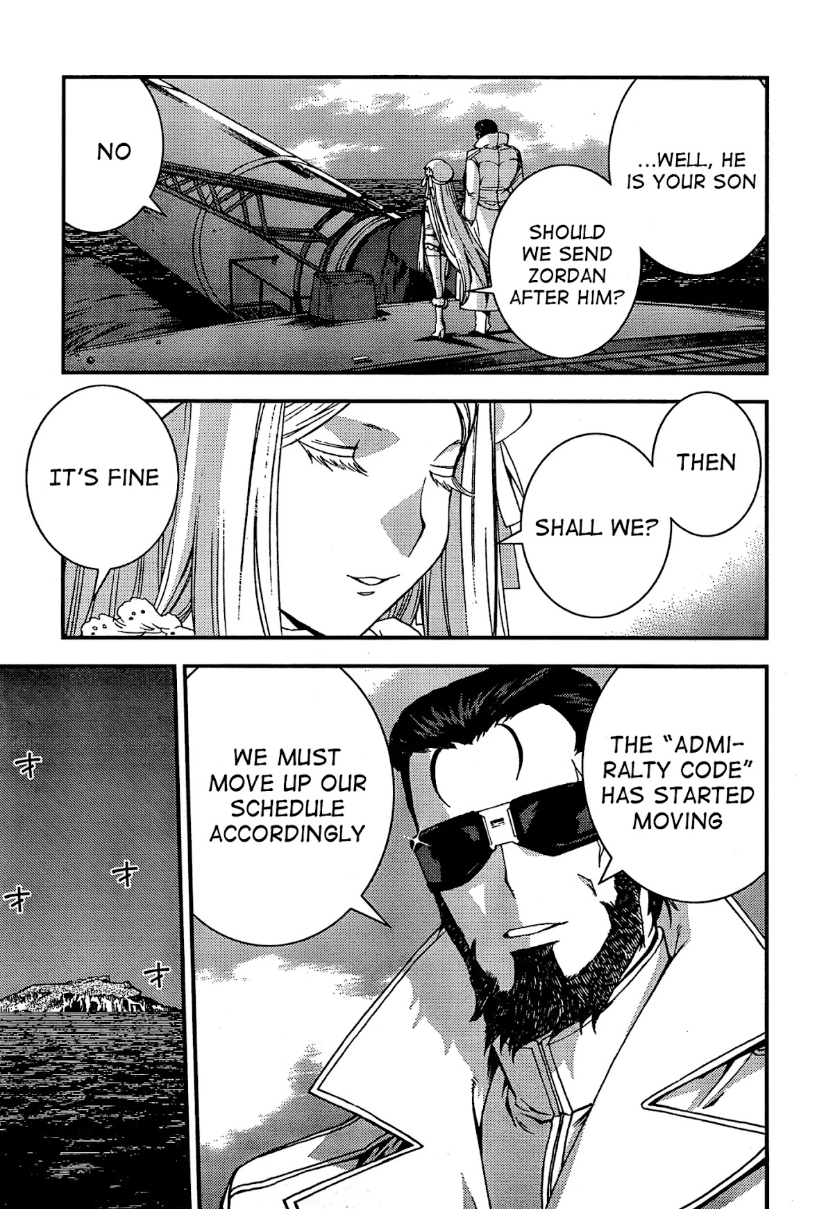 Aoki Hagane no Arpeggio Chapter 33 page 15 - Chapter 33