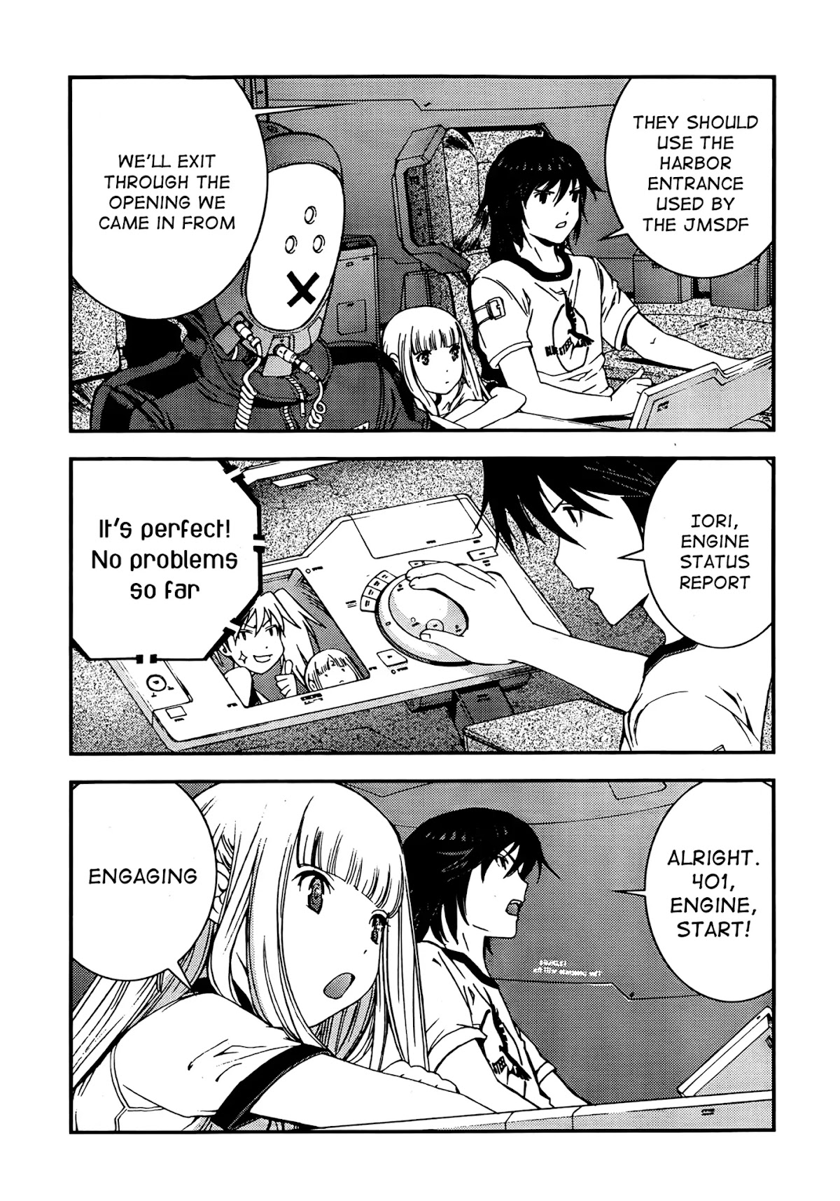 Aoki Hagane no Arpeggio Chapter 34 page 25 - Chapter 34