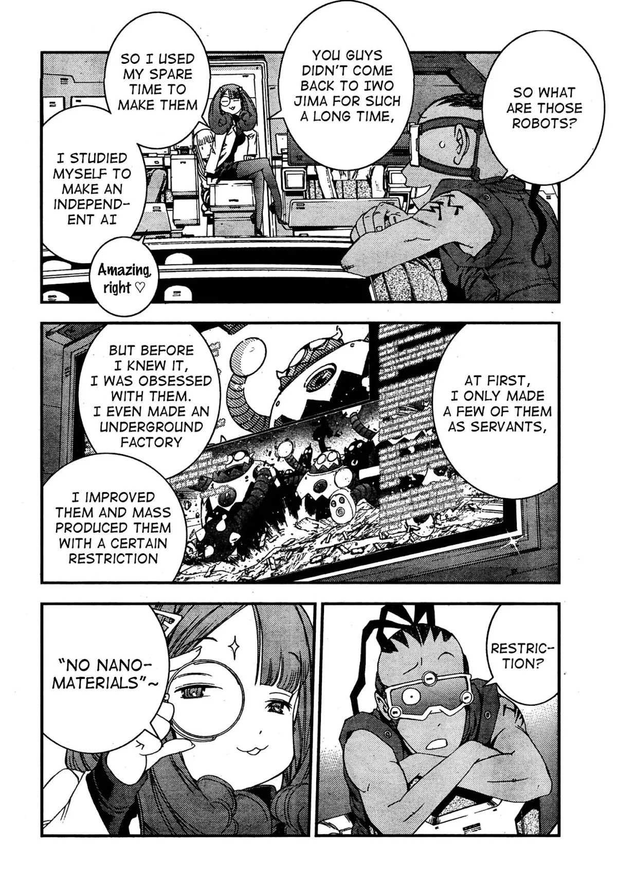 Aoki Hagane no Arpeggio Chapter 35 page 10 - Chapter 35