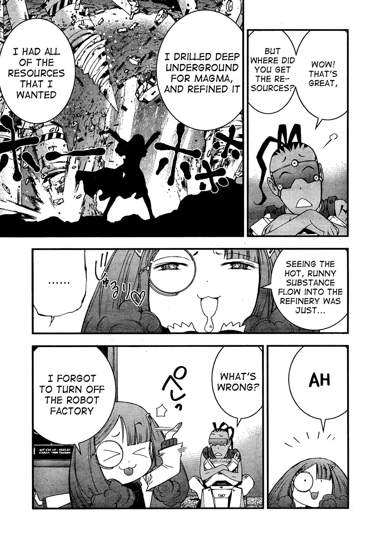 Aoki Hagane no Arpeggio Chapter 35 page 11 - Chapter 35