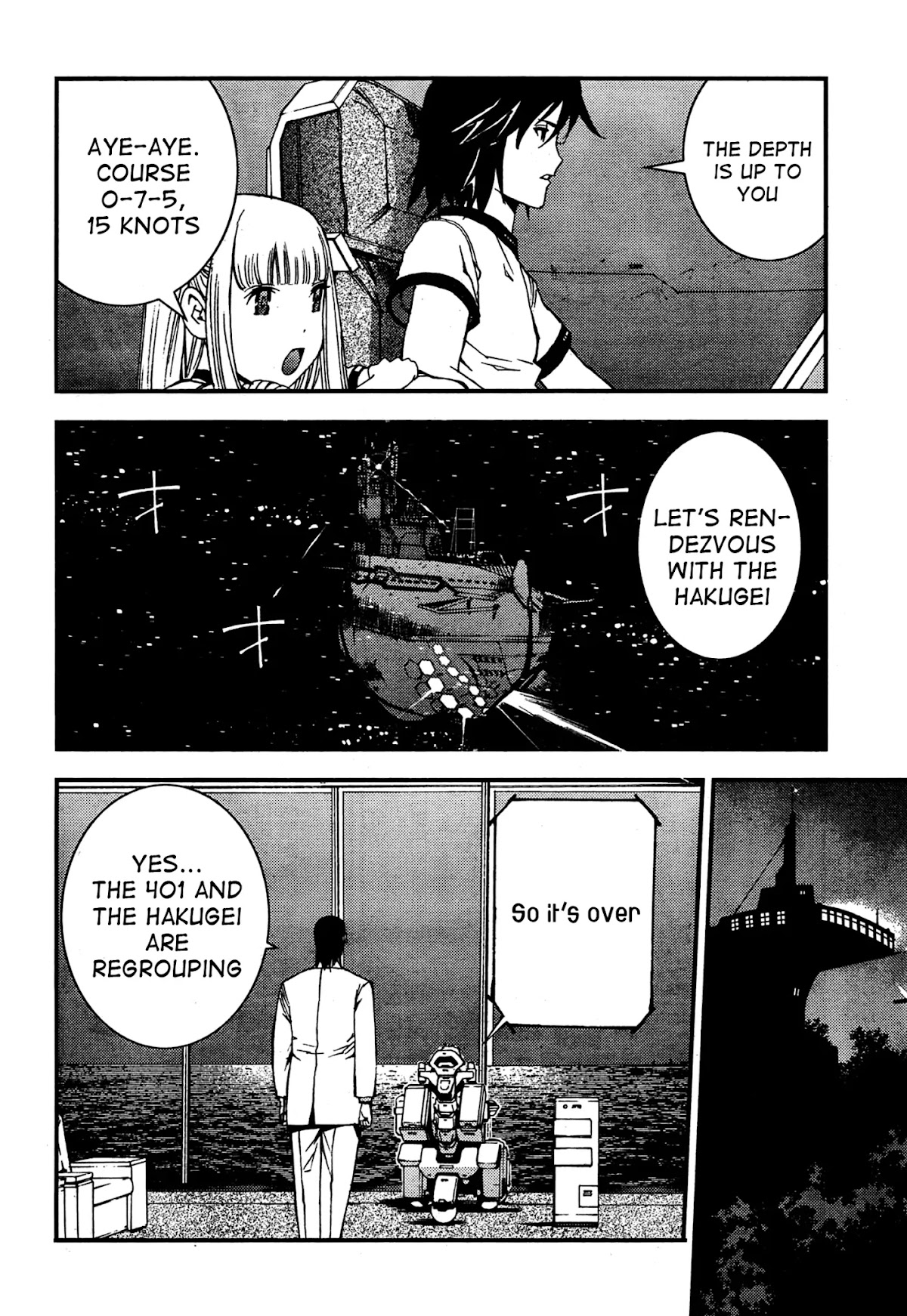 Aoki Hagane no Arpeggio Chapter 35 page 14 - Chapter 35