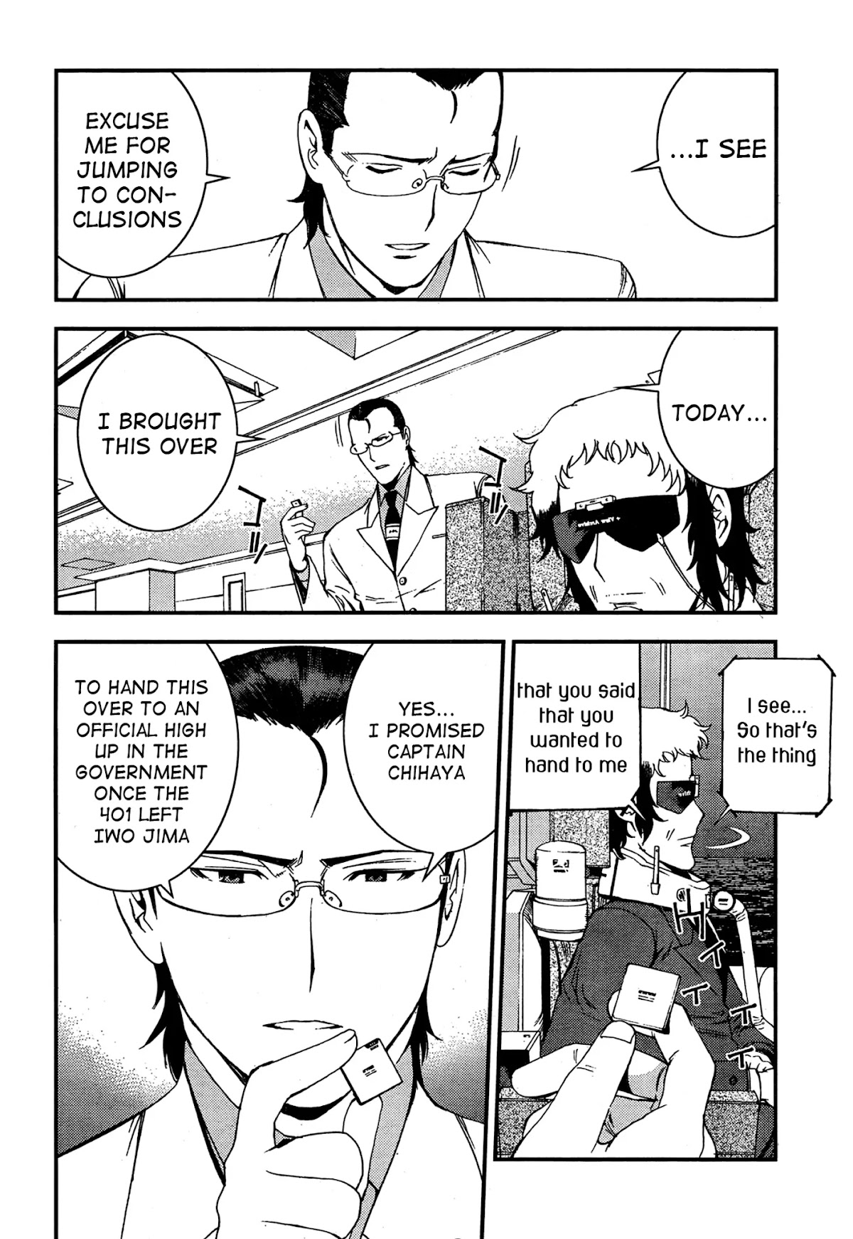 Aoki Hagane no Arpeggio Chapter 35 page 16 - Chapter 35