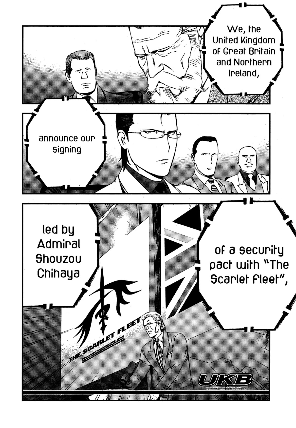 Aoki Hagane no Arpeggio Chapter 36 page 13 - Chapter 36