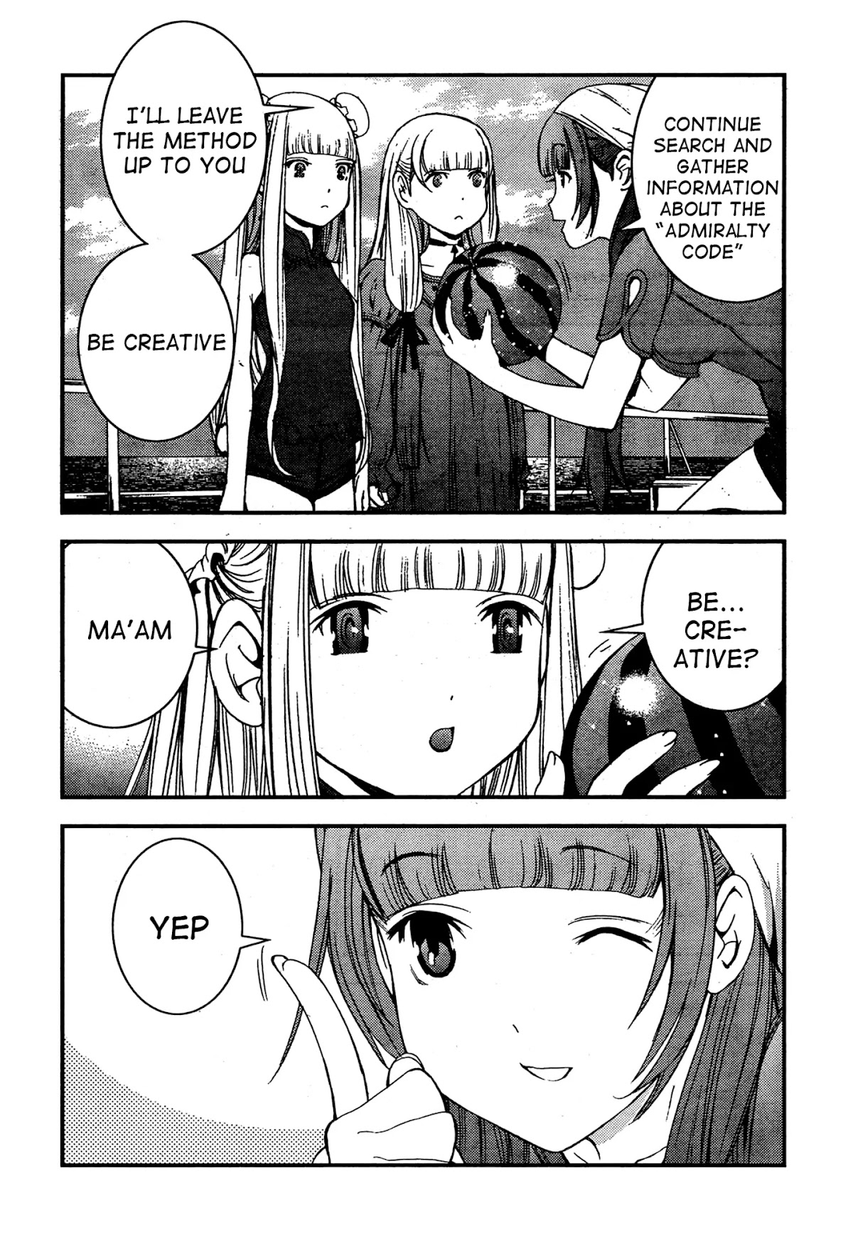 Aoki Hagane no Arpeggio Chapter 36 page 23 - Chapter 36