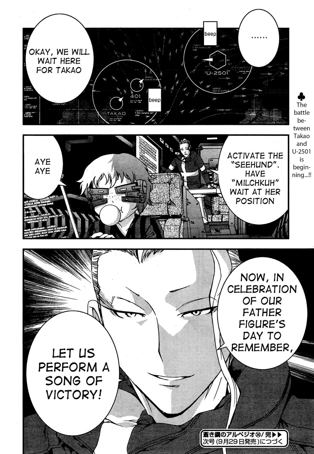 Aoki Hagane no Arpeggio Chapter 36 page 31 - Chapter 36
