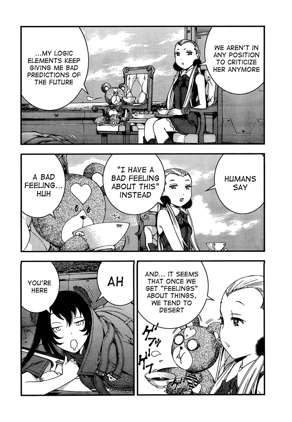Aoki Hagane no Arpeggio Chapter 36 page 9 - Chapter 36