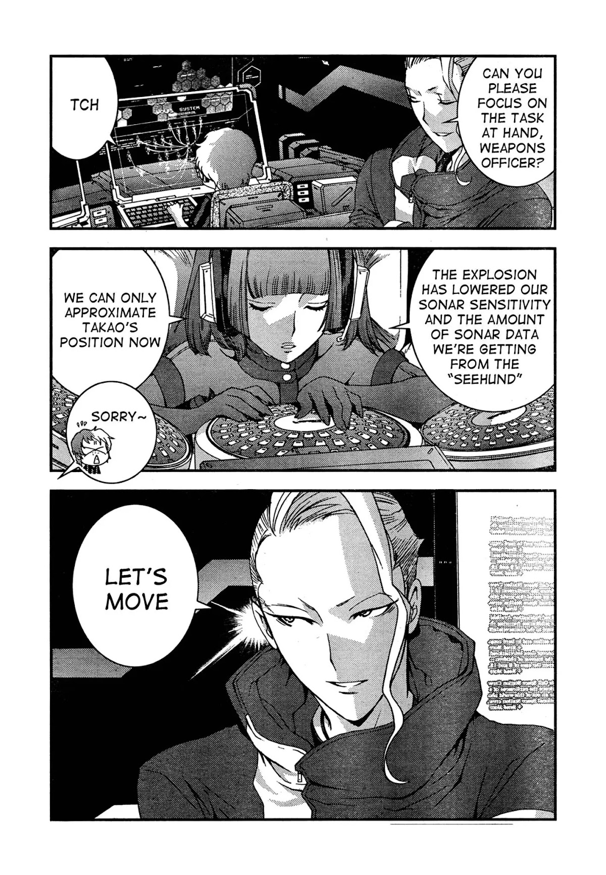 Aoki Hagane no Arpeggio Chapter 37 page 17 - Chapter 37