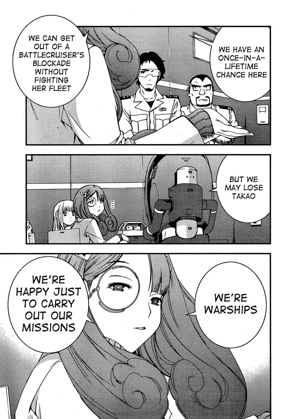 Aoki Hagane no Arpeggio Chapter 38 page 11 - Chapter 38