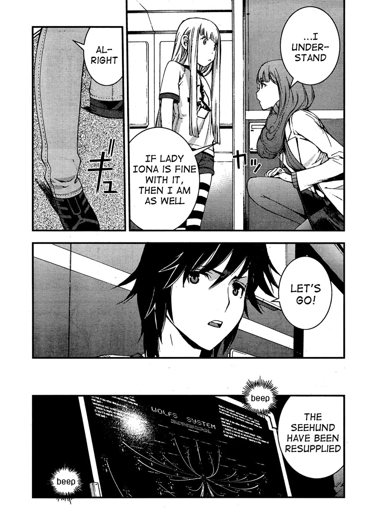 Aoki Hagane no Arpeggio Chapter 38 page 25 - Chapter 38