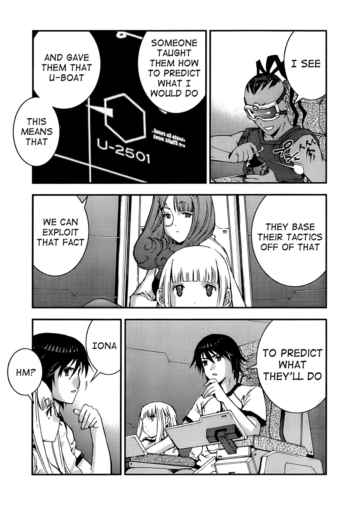 Aoki Hagane no Arpeggio Chapter 39 page 21 - Chapter 39