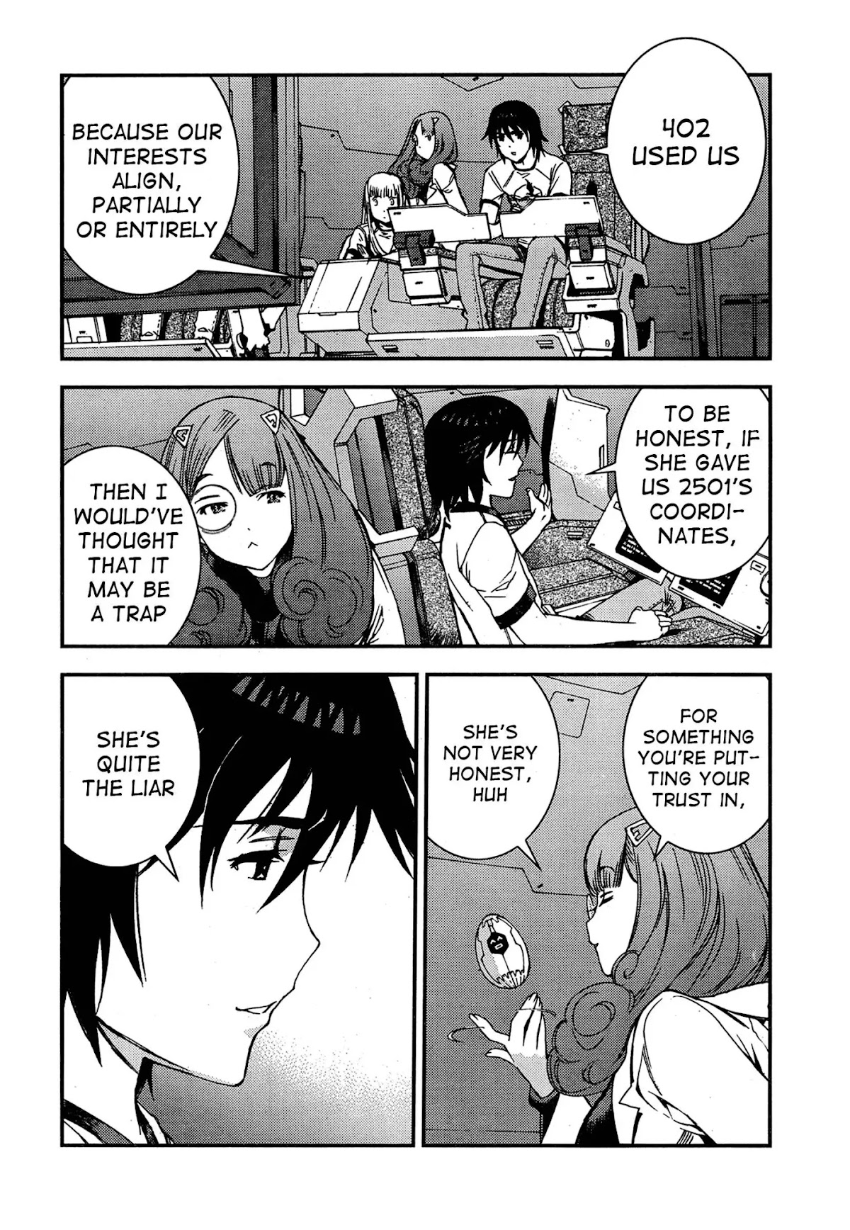Aoki Hagane no Arpeggio Chapter 42 page 13 - Chapter 42