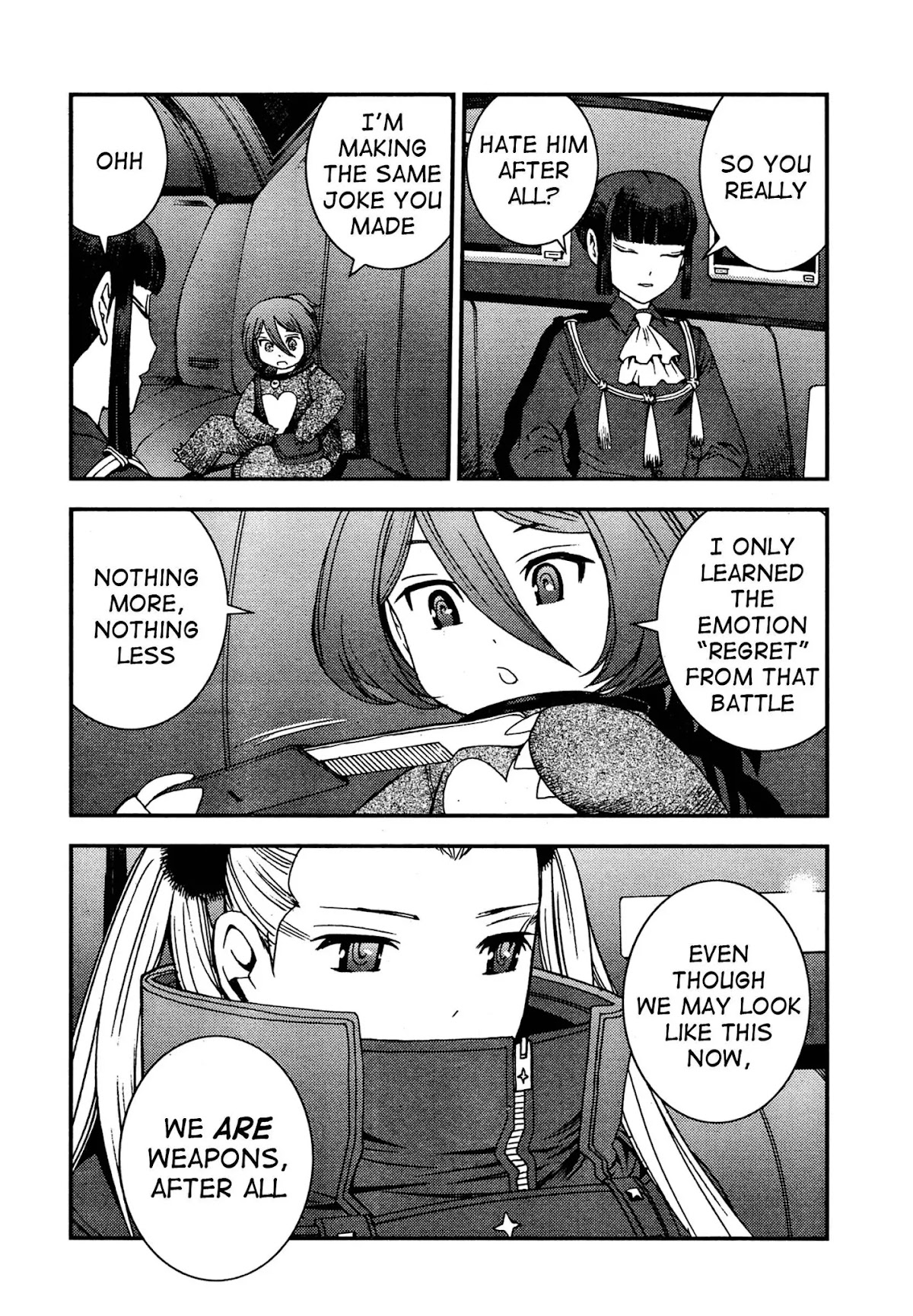 Aoki Hagane no Arpeggio Chapter 45 page 13 - Chapter 45