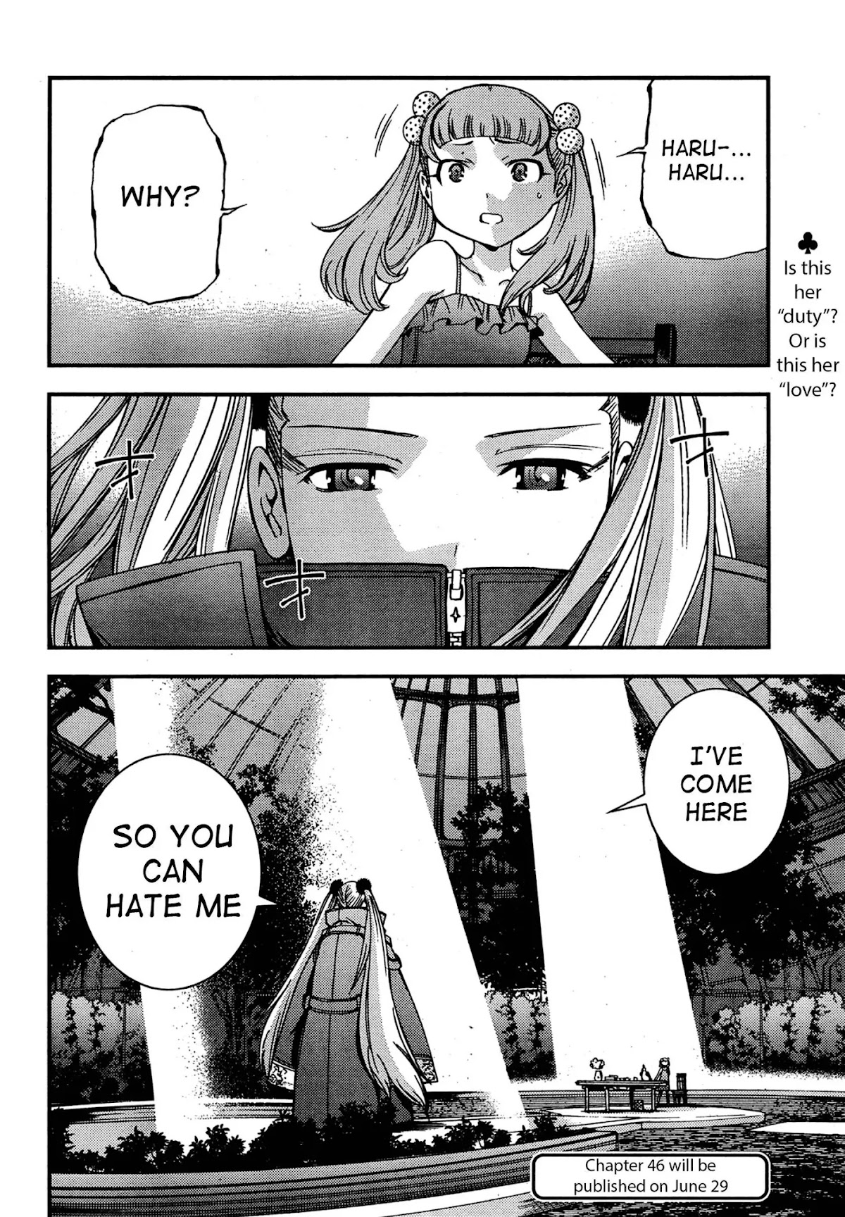 Aoki Hagane no Arpeggio Chapter 45 page 36 - Chapter 45