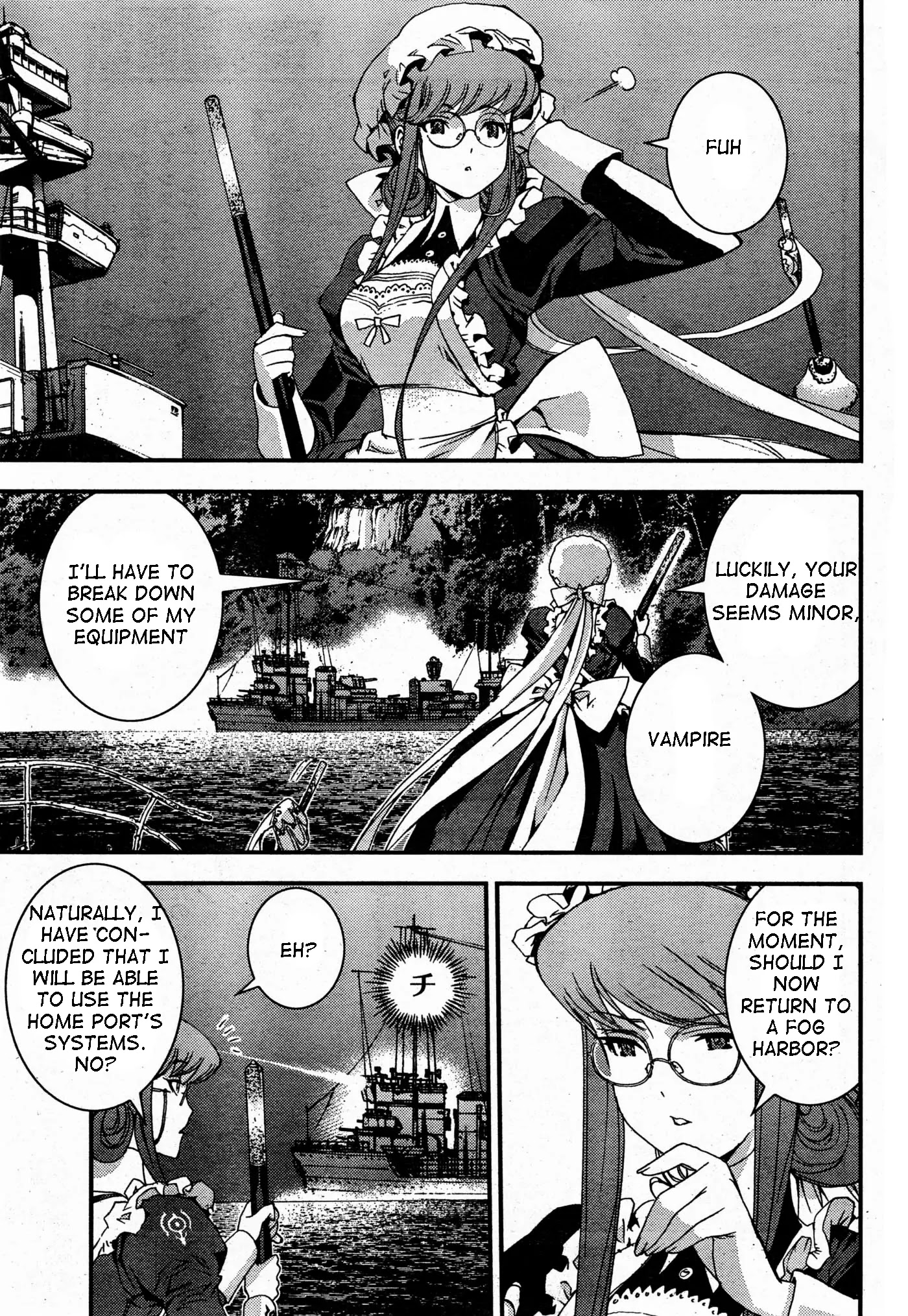Aoki Hagane no Arpeggio Chapter 48 page 15 - Chapter 48