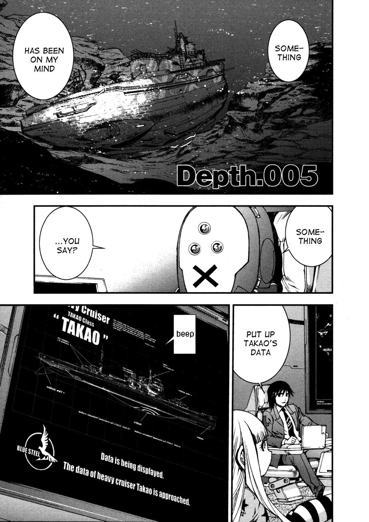 Aoki Hagane no Arpeggio Chapter 5 page 1 - Chapter 5