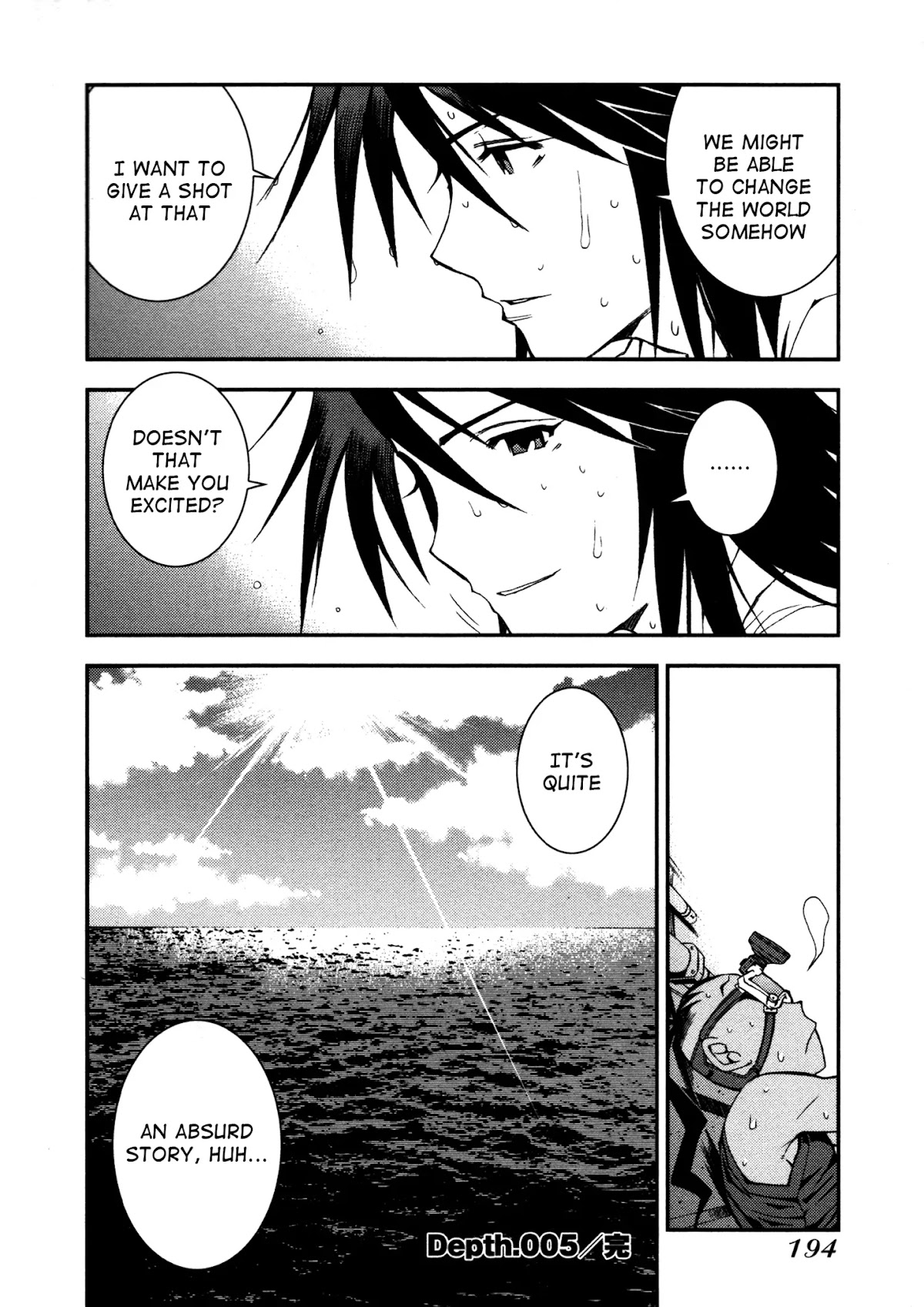 Aoki Hagane no Arpeggio Chapter 5 page 34 - Chapter 5