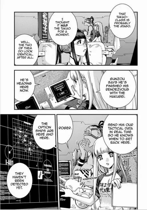 Aoki Hagane no Arpeggio Chapter 58 page 4 - Chapter 58