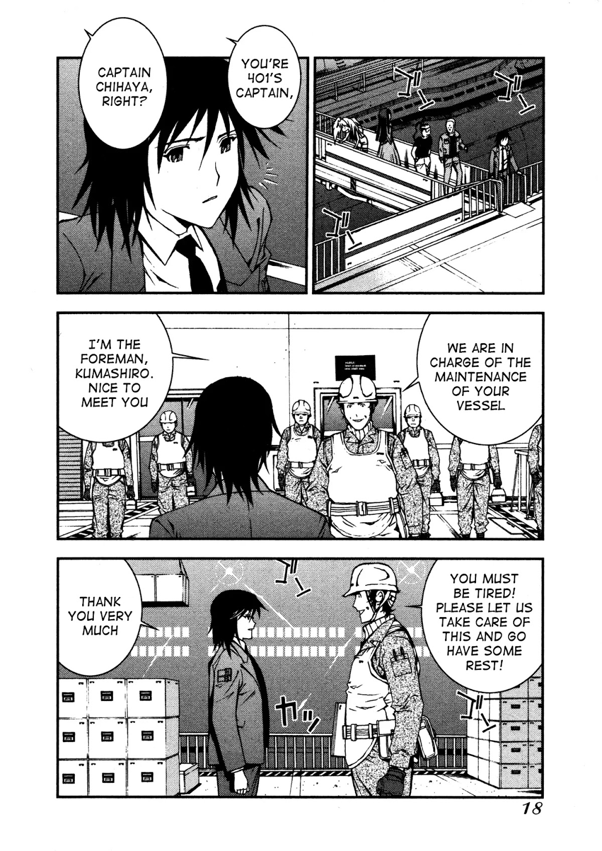 Aoki Hagane no Arpeggio Chapter 6 page 18 - Chapter 6