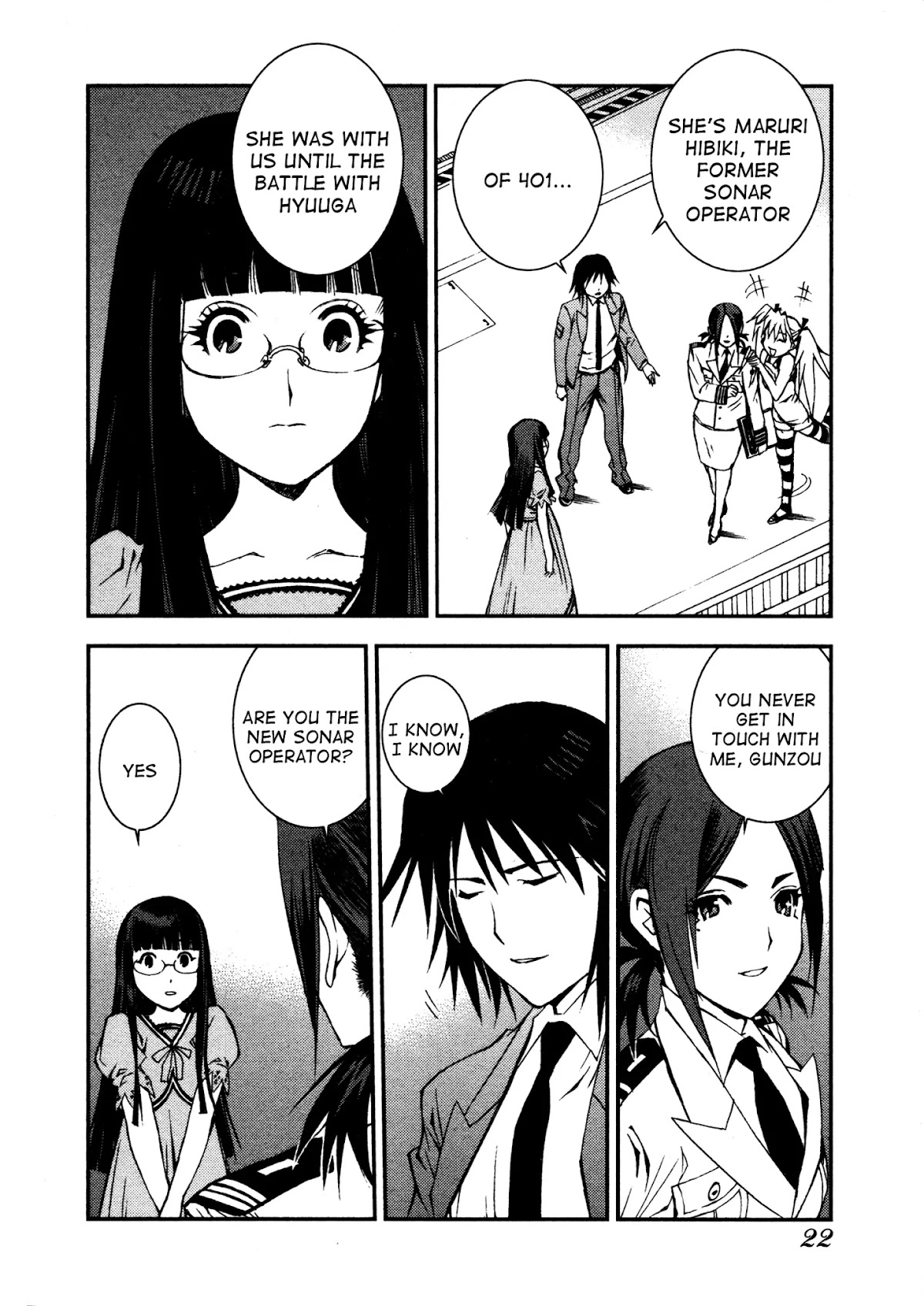 Aoki Hagane no Arpeggio Chapter 6 page 22 - Chapter 6