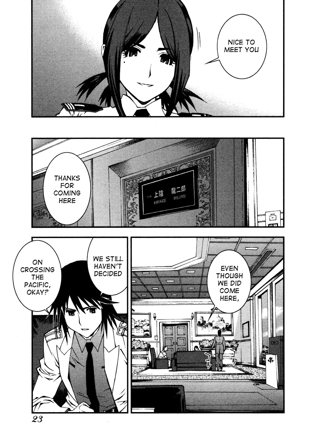 Aoki Hagane no Arpeggio Chapter 6 page 23 - Chapter 6