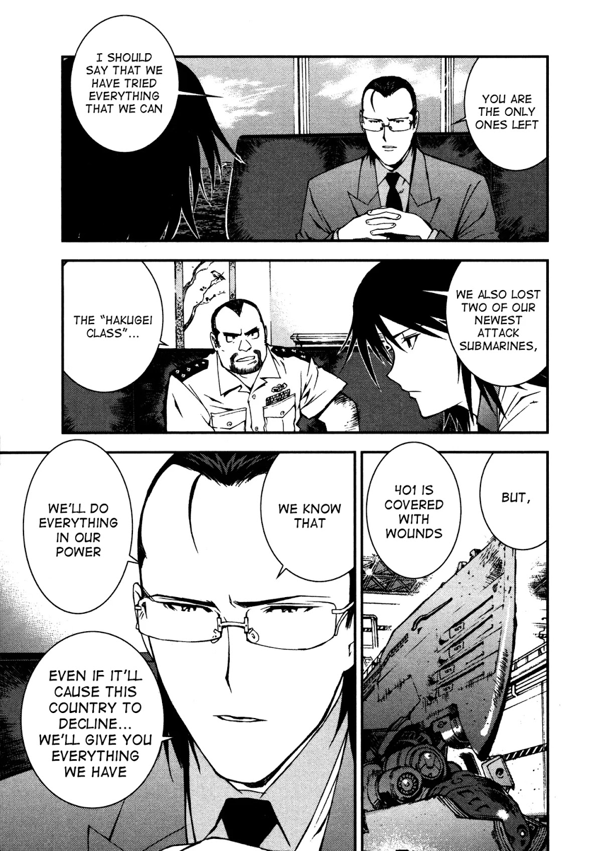 Aoki Hagane no Arpeggio Chapter 6 page 33 - Chapter 6