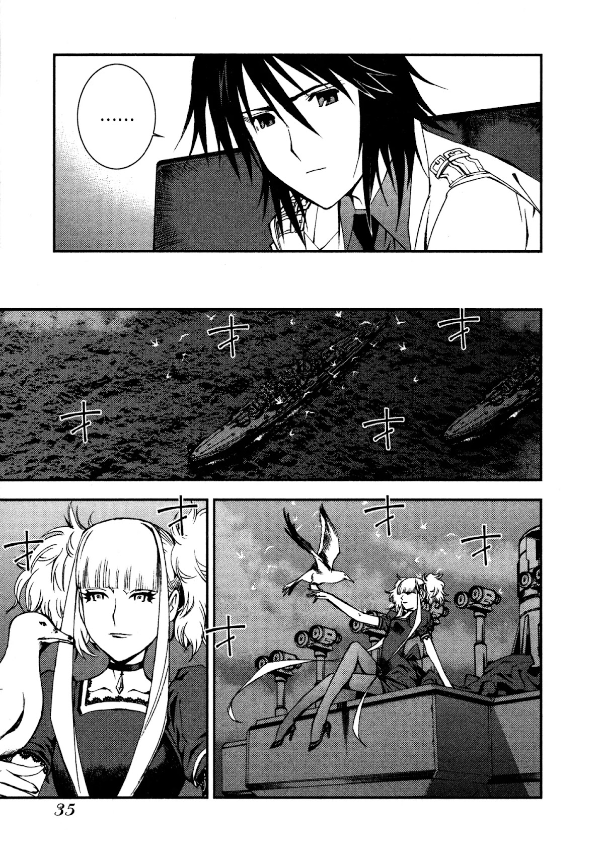 Aoki Hagane no Arpeggio Chapter 6 page 35 - Chapter 6