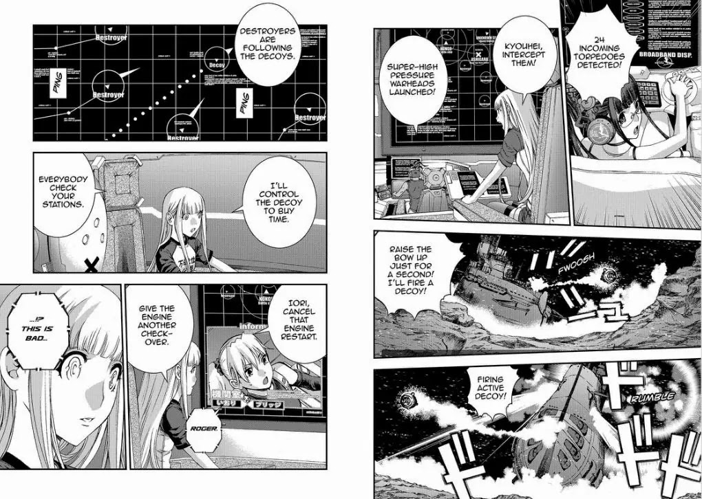 Aoki Hagane no Arpeggio Chapter 62 page 14 - Chapter 62