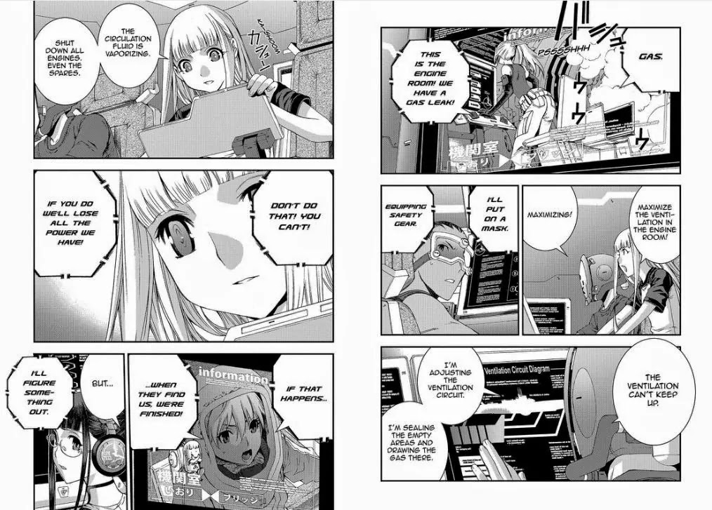 Aoki Hagane no Arpeggio Chapter 62 page 15 - Chapter 62