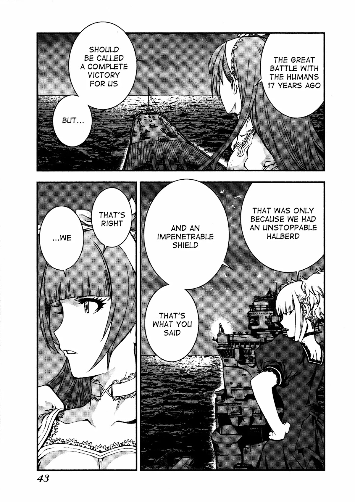 Aoki Hagane no Arpeggio Chapter 7 page 3 - Chapter 7