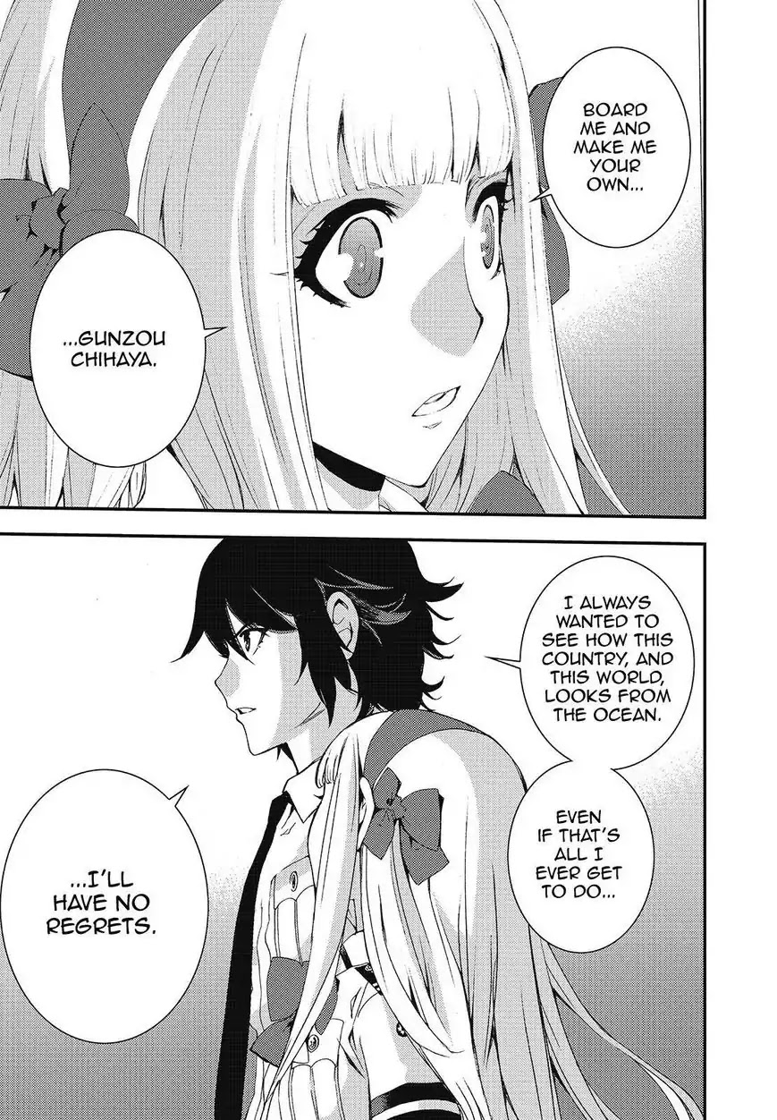 Aoki Hagane no Arpeggio Chapter 80 page 14 - Chapter 80