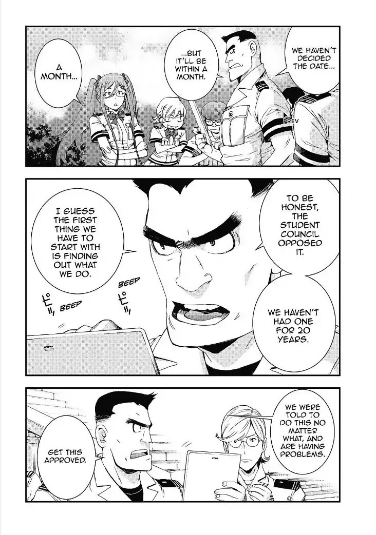 Aoki Hagane no Arpeggio Chapter 85 page 13 - Chapter 85