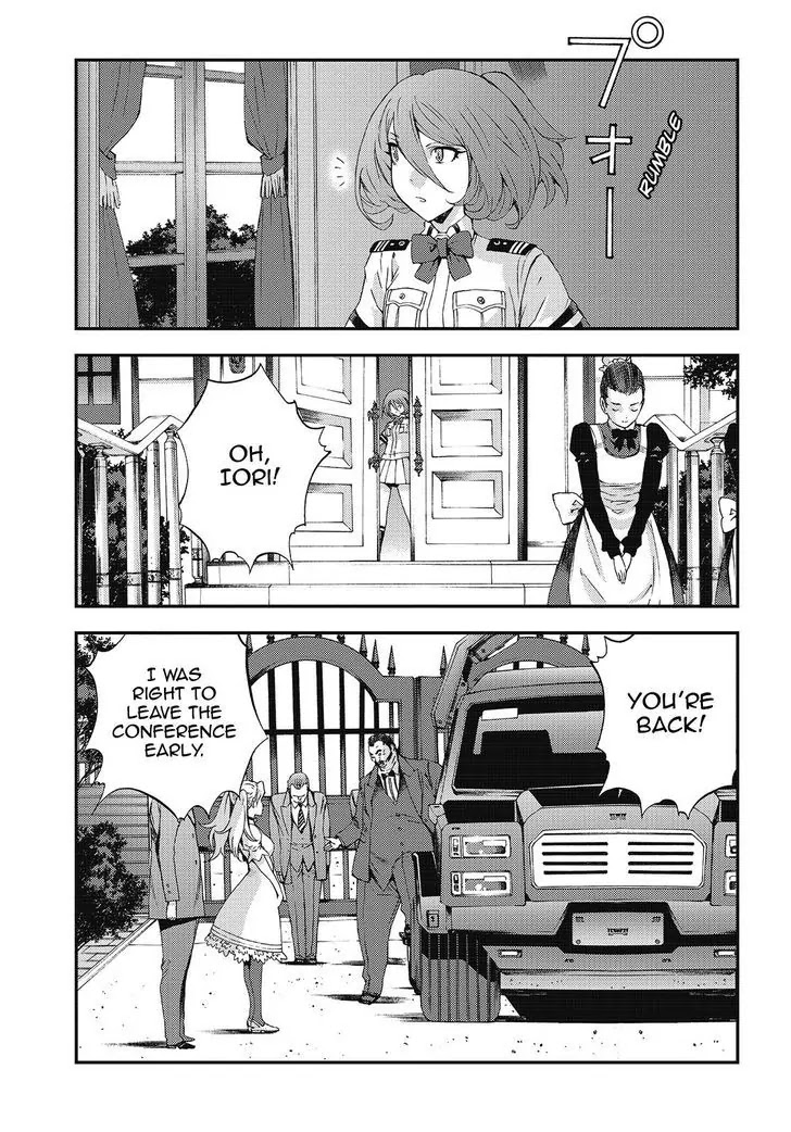 Aoki Hagane no Arpeggio Chapter 87 page 15 - Chapter 87