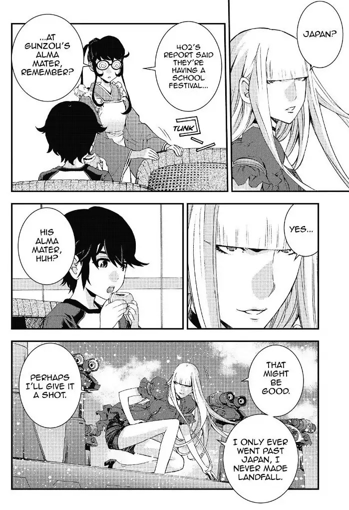 Aoki Hagane no Arpeggio Chapter 90 page 15 - Chapter 90