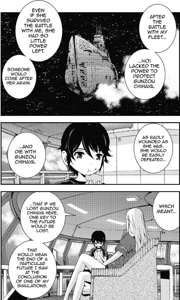 Aoki Hagane no Arpeggio Chapter 90 page 8 - Chapter 90