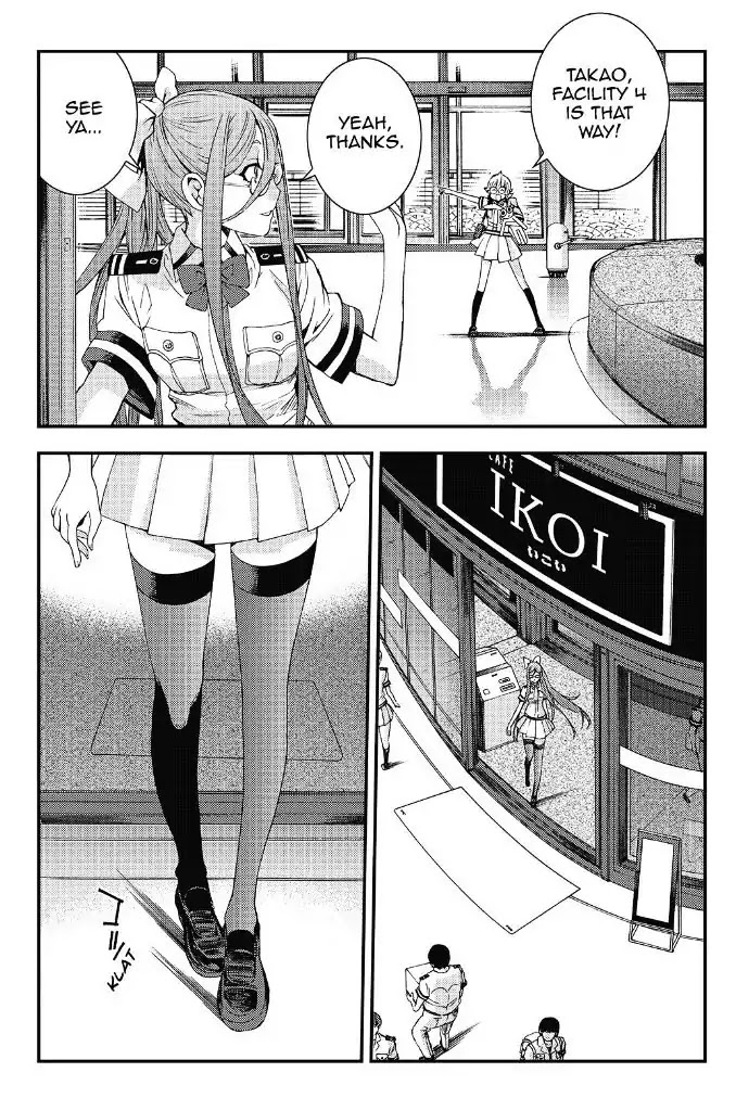 Aoki Hagane no Arpeggio Chapter 91 page 37 - Chapter 91