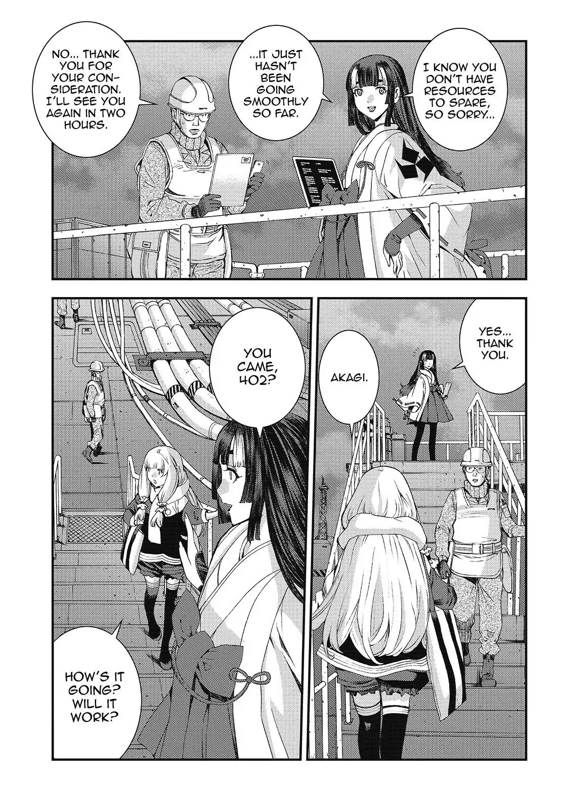 Aoki Hagane no Arpeggio Chapter 94 page 3 - Chapter 94