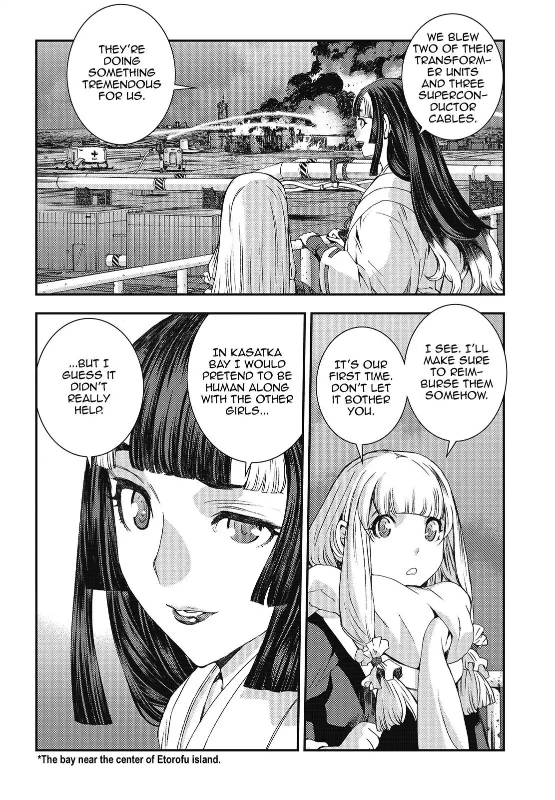 Aoki Hagane no Arpeggio Chapter 94 page 4 - Chapter 94