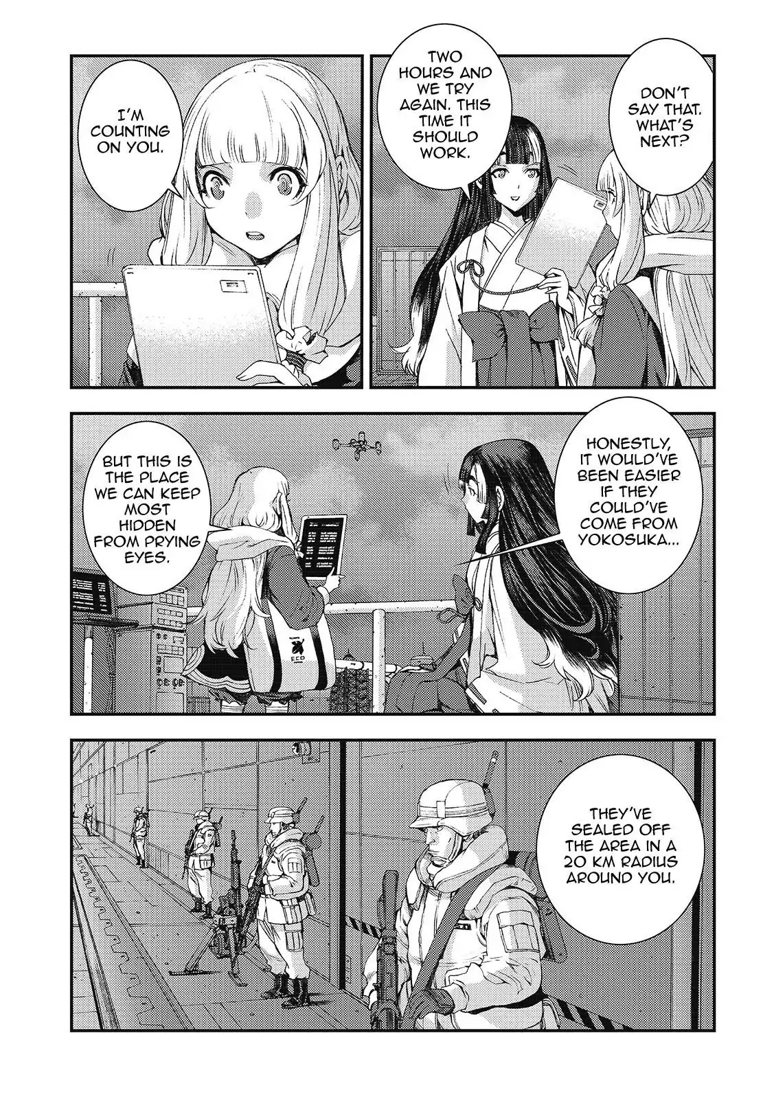 Aoki Hagane no Arpeggio Chapter 94 page 5 - Chapter 94