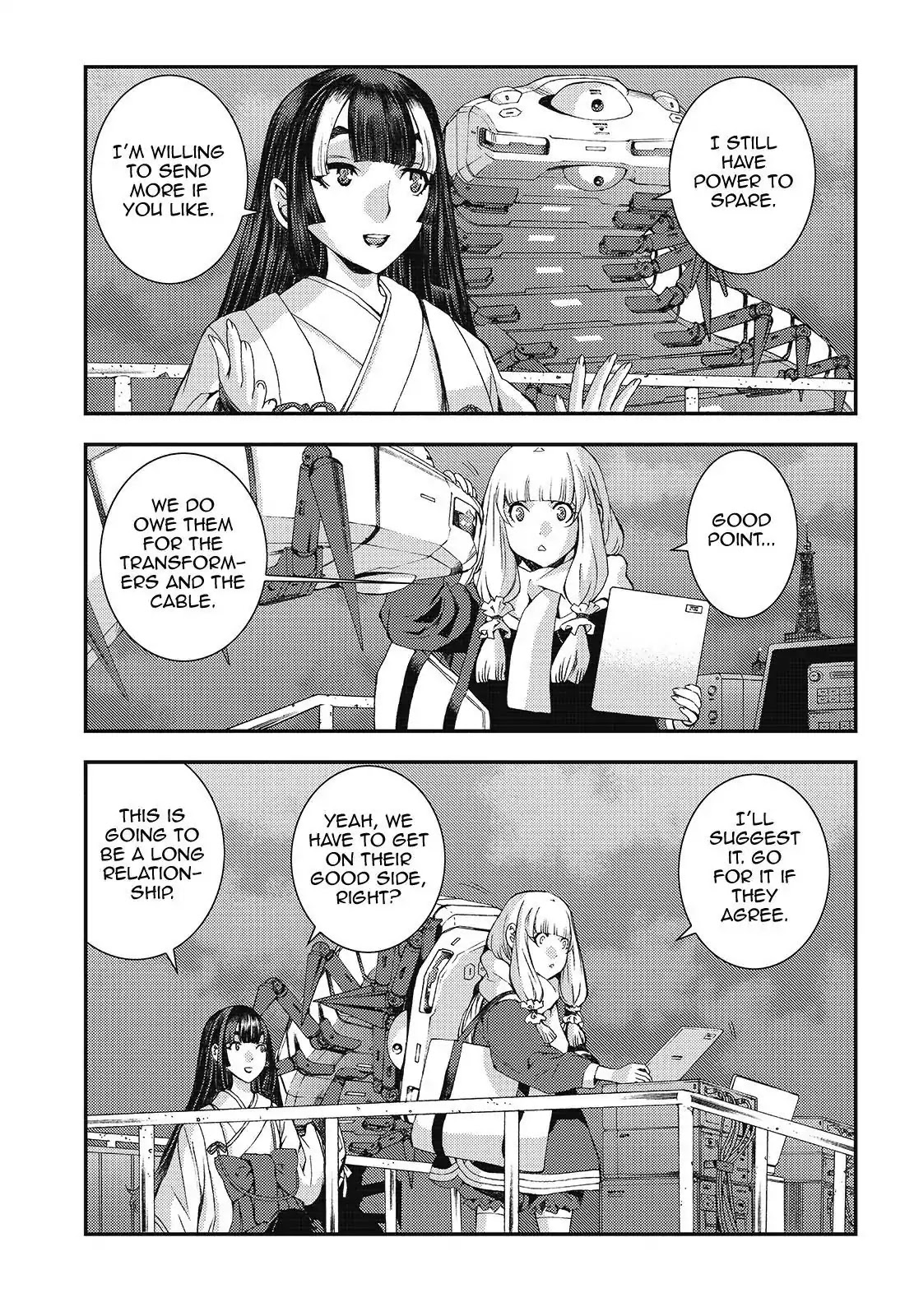 Aoki Hagane no Arpeggio Chapter 94 page 7 - Chapter 94