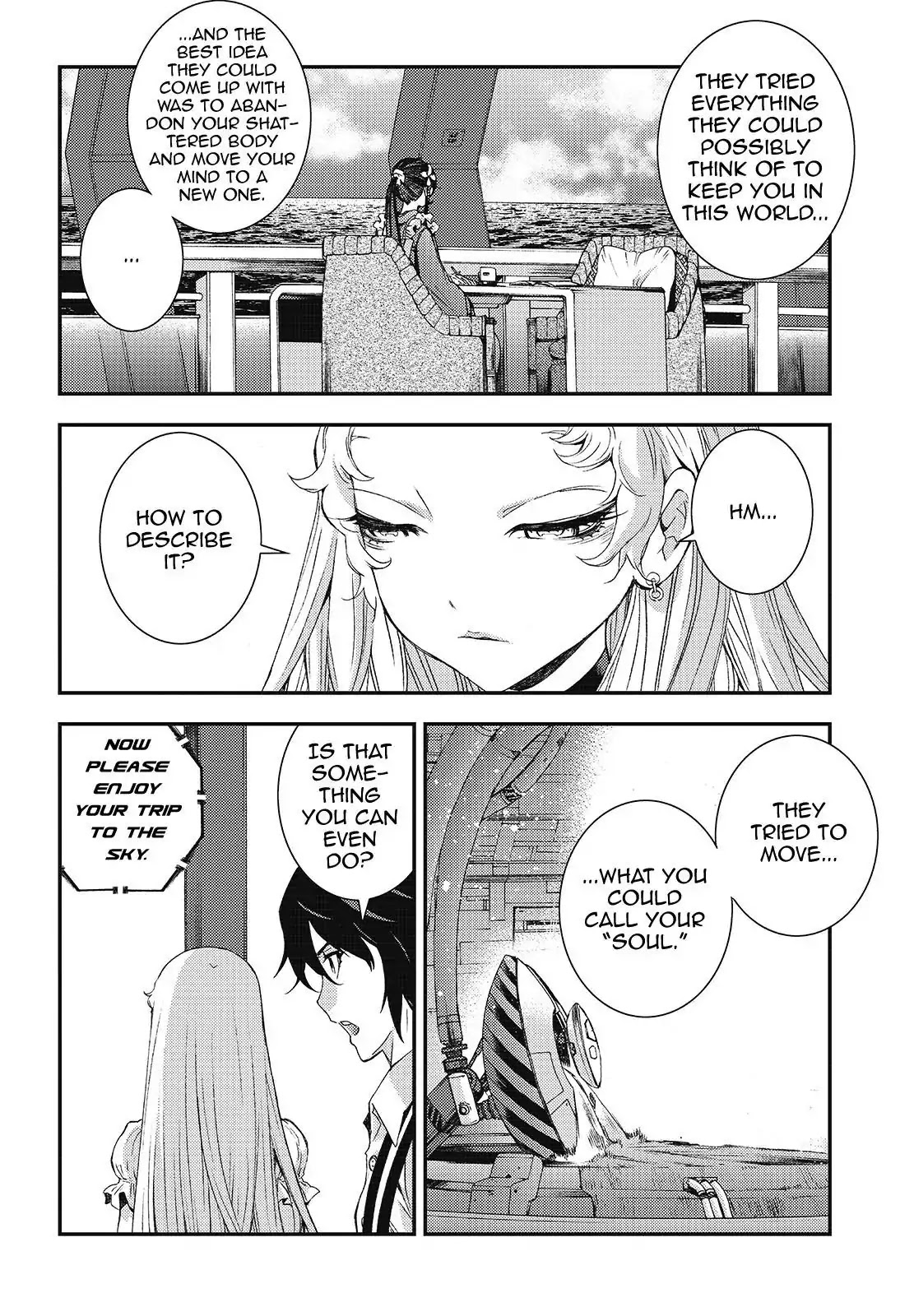Aoki Hagane no Arpeggio Chapter 95 page 10 - Chapter 95
