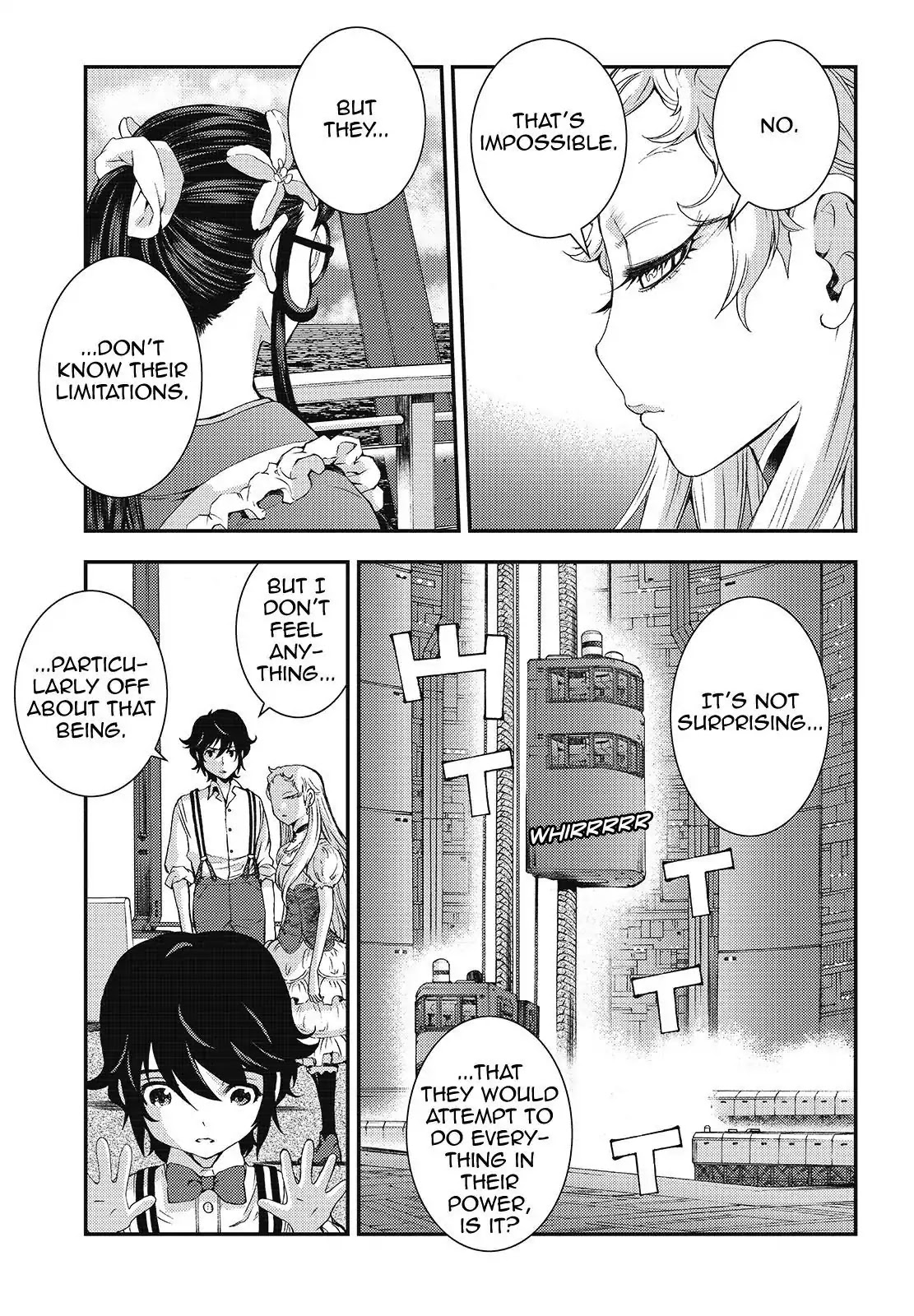 Aoki Hagane no Arpeggio Chapter 95 page 11 - Chapter 95